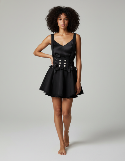 Jupe Patineuse Avec Bretelle