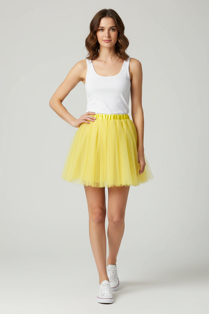 Jupe Patineuse Jaune