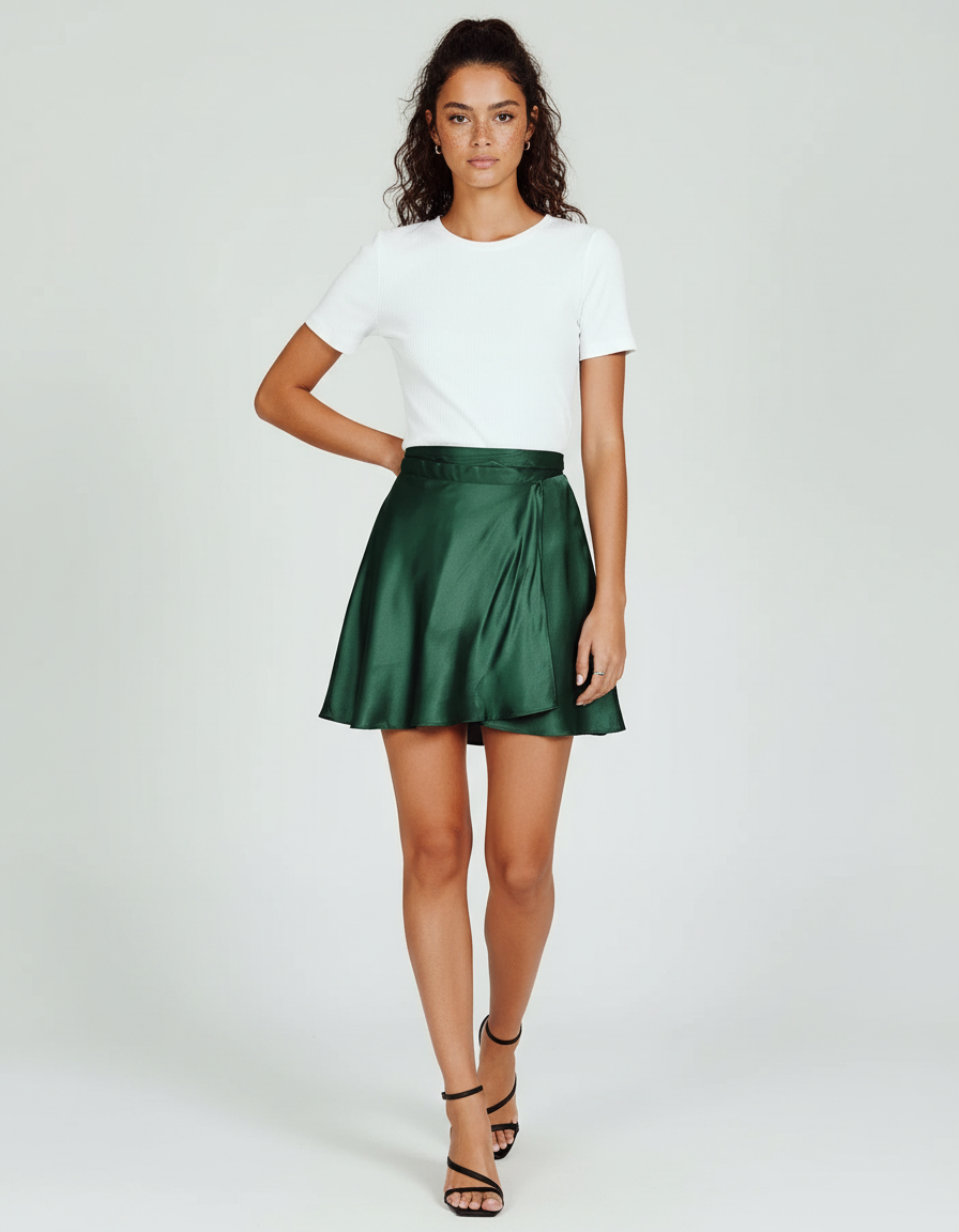 Jupe Patineuse Satin