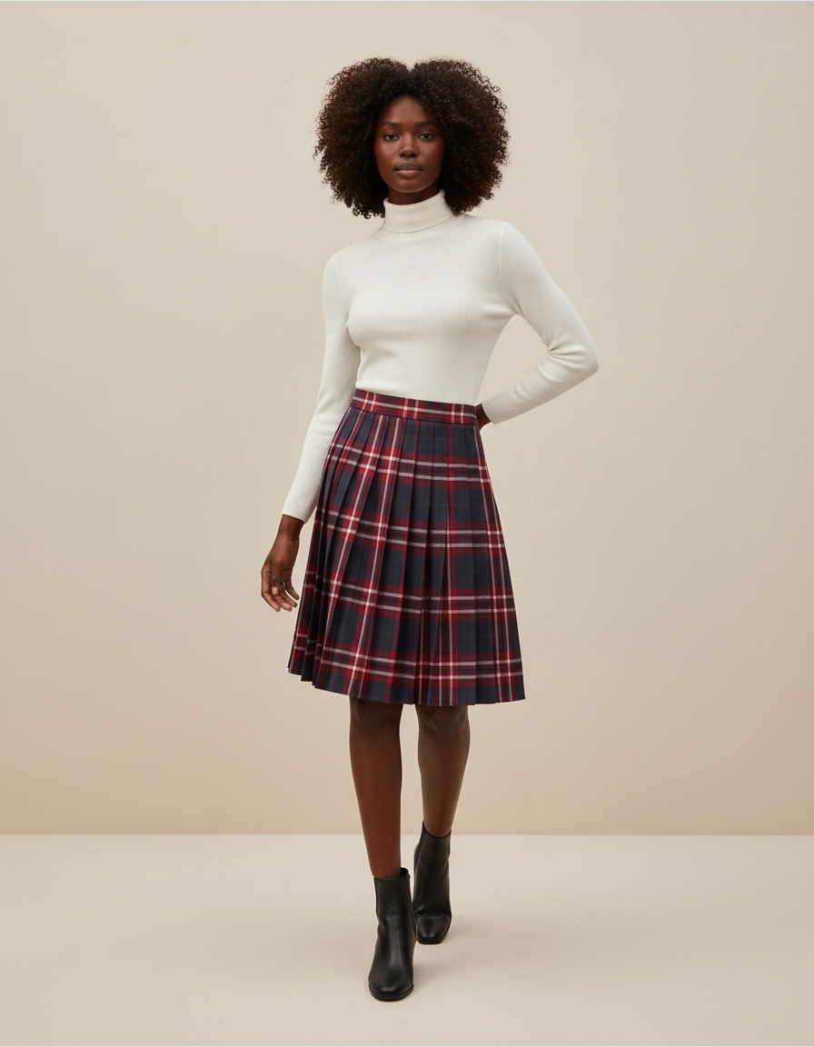 Jupe Patineuse Longueur Genoux