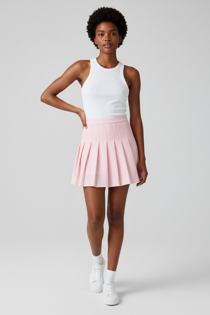 Jupe Patineuse Rose Poudré