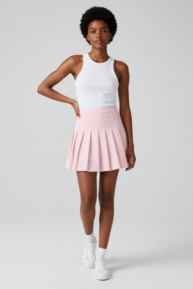 Jupe Patineuse Rose Poudré