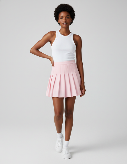 Jupe Patineuse Rose Poudré