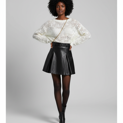Collection image for: Jupe Cuir Patineuse