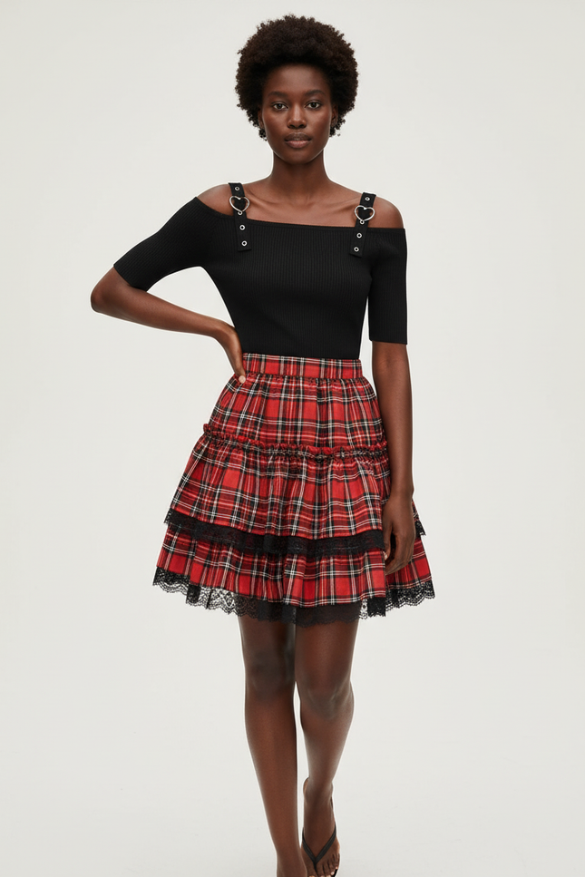 Jupe Patineuse Tartan
