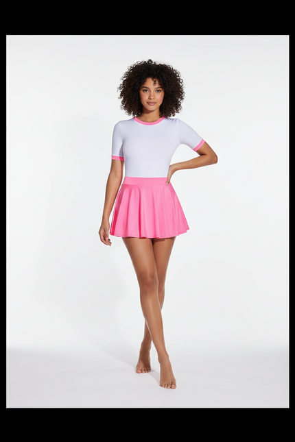 Jupe Patineuse Rose Clair