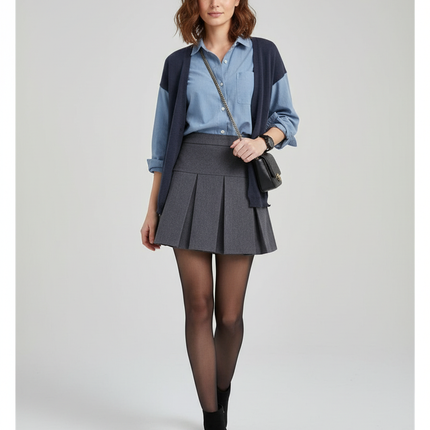 Collection image for: Jupe Grise Patineuse