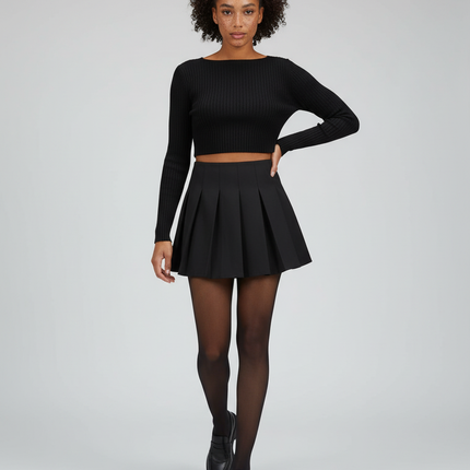 Collection image for: Jupe Patineuse Noire