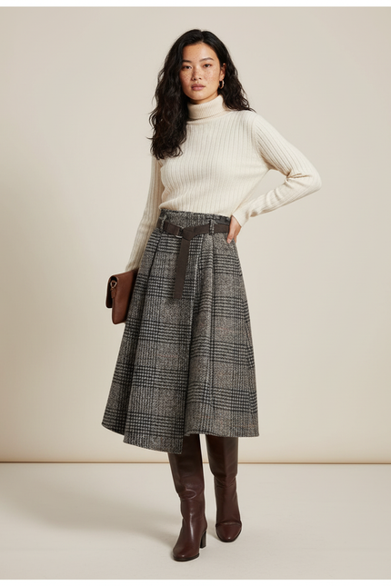 Jupe Patineuse Carreaux