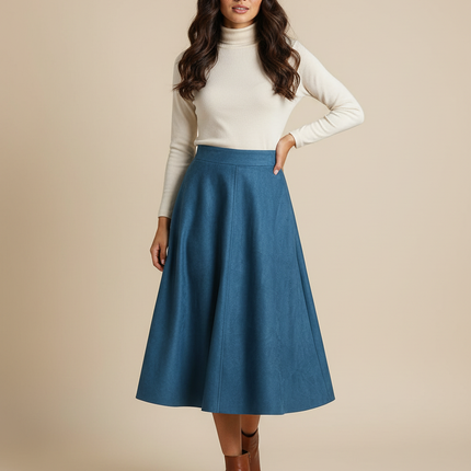 Collection image for: Jupe Cuir Patineuse