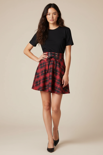 Jupe Patineuse Imprimée