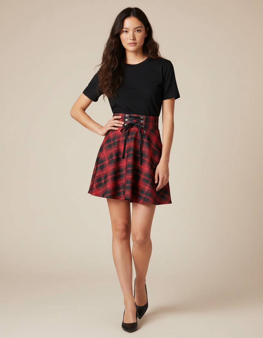 Jupe Patineuse Imprimée