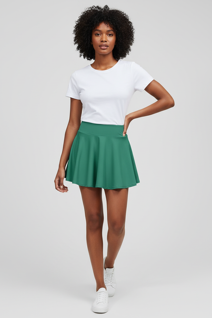 Jupe Verte Patineuse