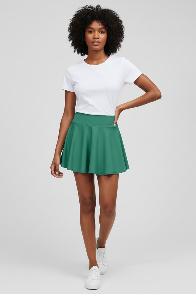 Jupe Verte Patineuse