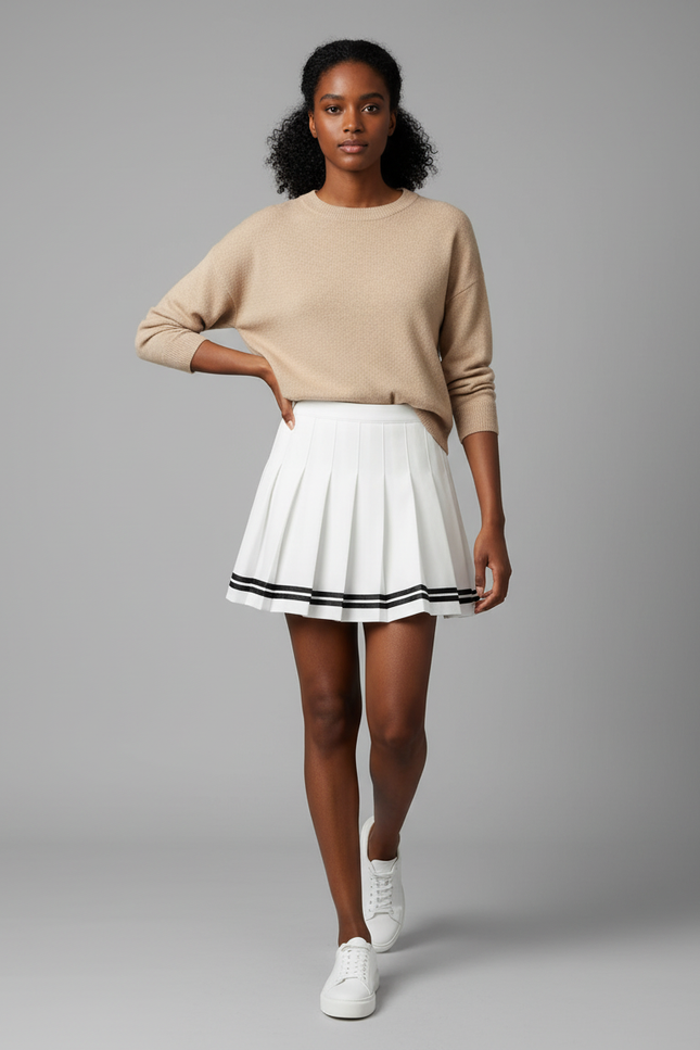 Jupe Patineuse Rayée