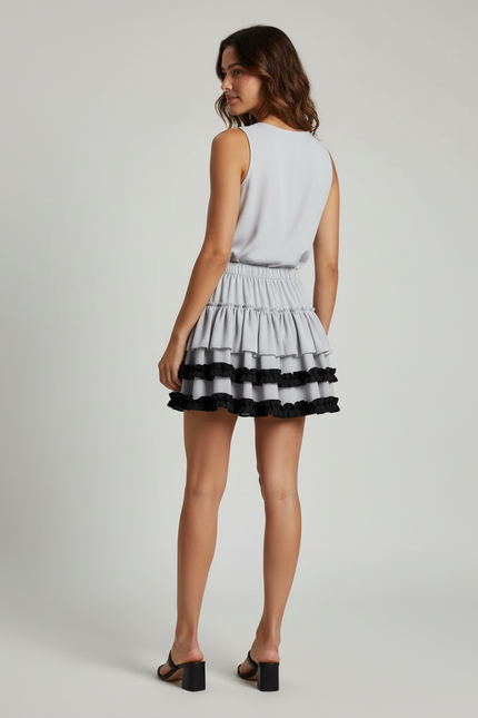 Jupe Patineuse Bleu Ciel