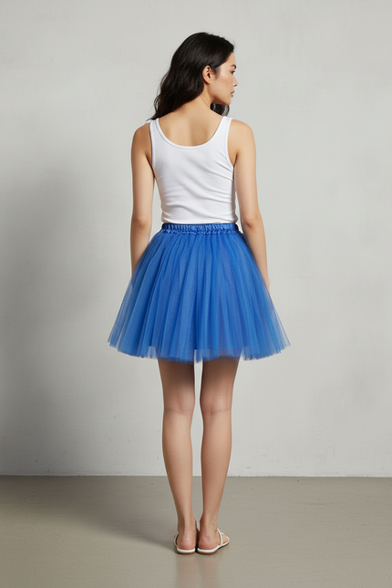 Jupe Patineuse Bleu Roi