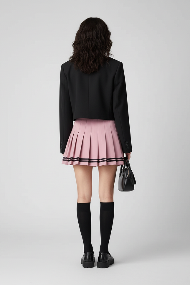 Jupe Patineuse Rose Pale