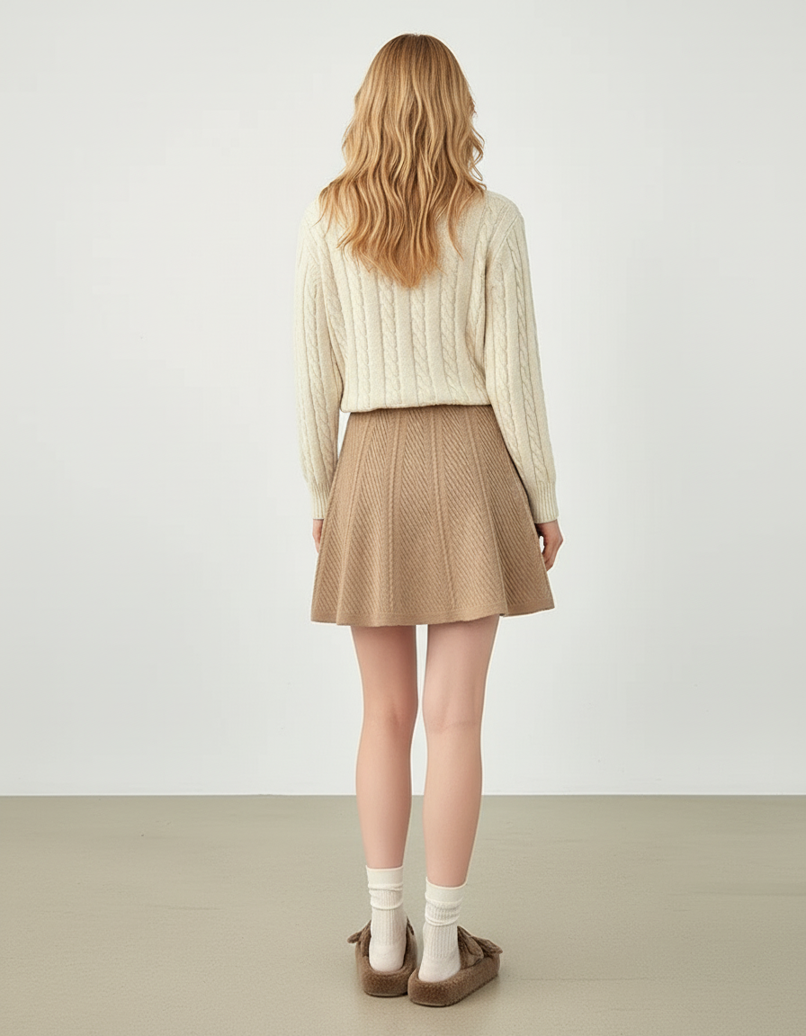 Jupe Patineuse Camel