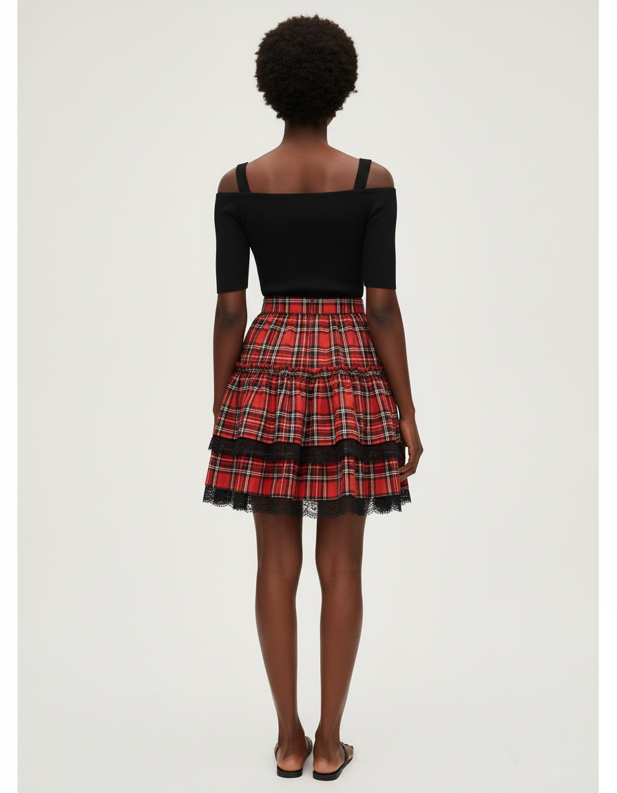 Jupe Patineuse Tartan