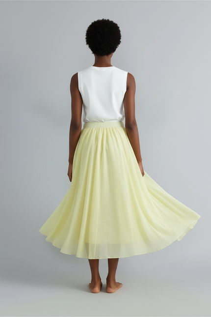 Jupe Patineuse Longue Femme