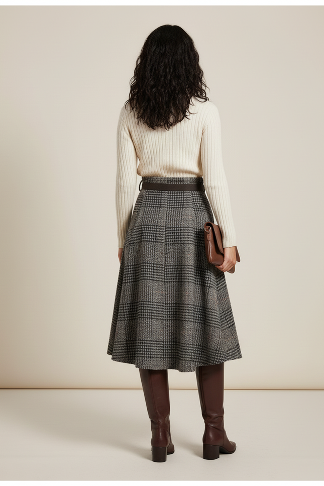 Jupe Patineuse Carreaux