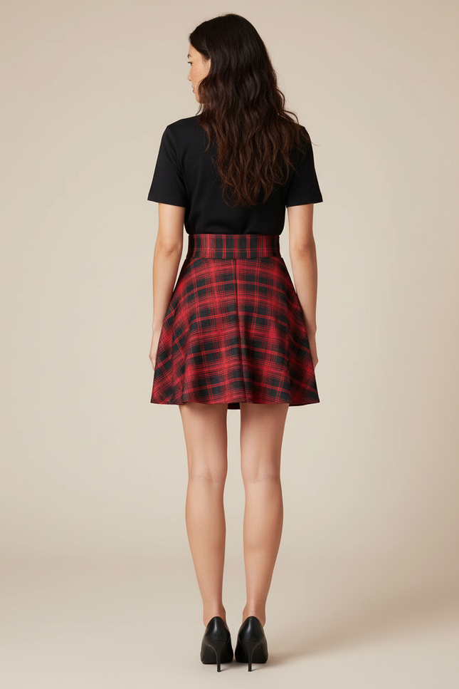 Jupe Patineuse Imprimée