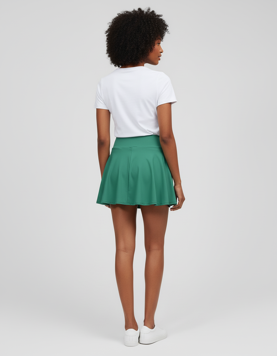 Jupe Verte Patineuse