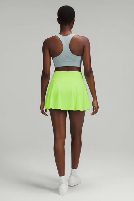 Jupe Patineuse Jaune Fluo