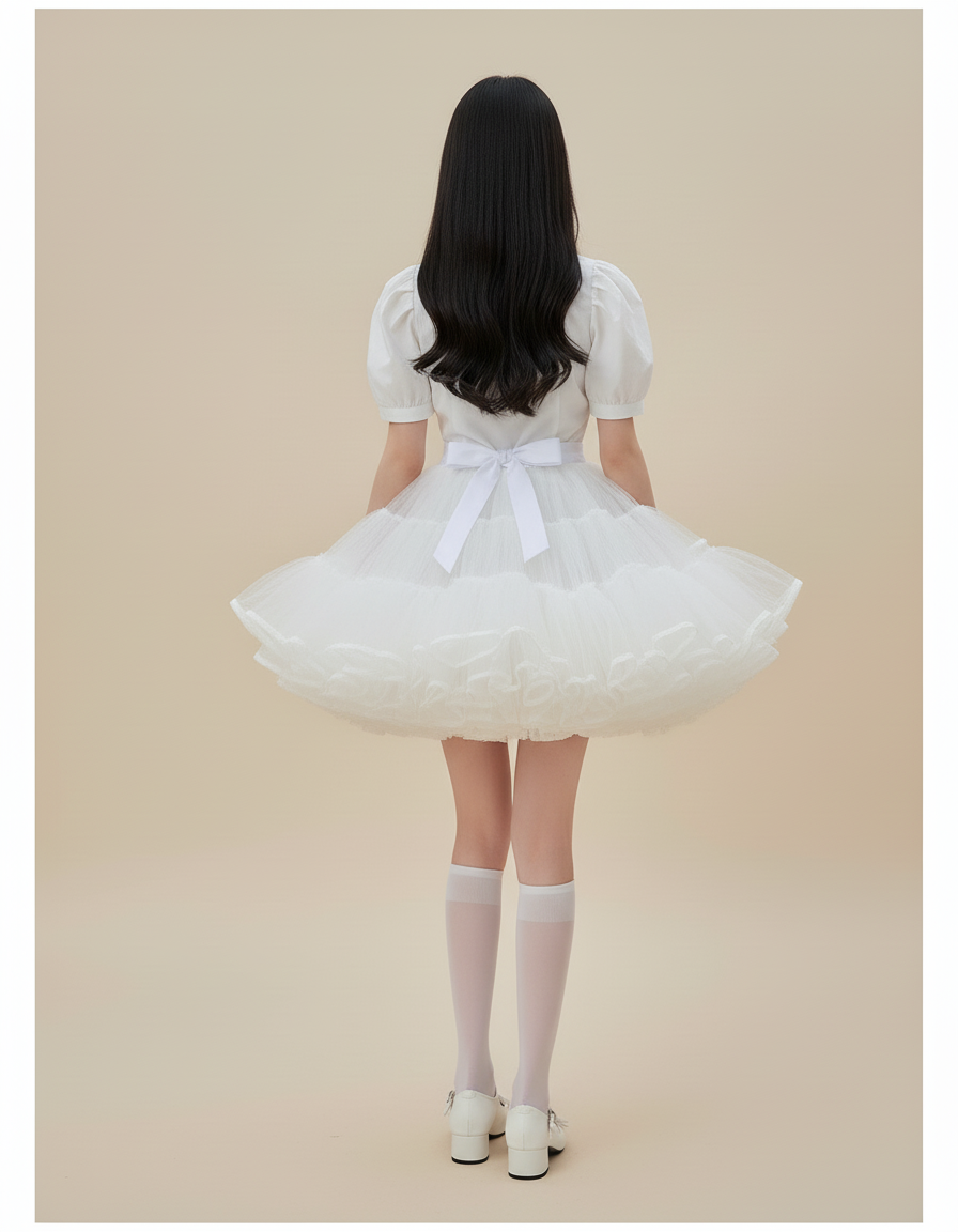 Jupe Patineuse Bouffante