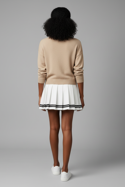 Jupe Patineuse Rayée