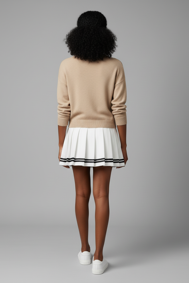 Jupe Patineuse Rayée