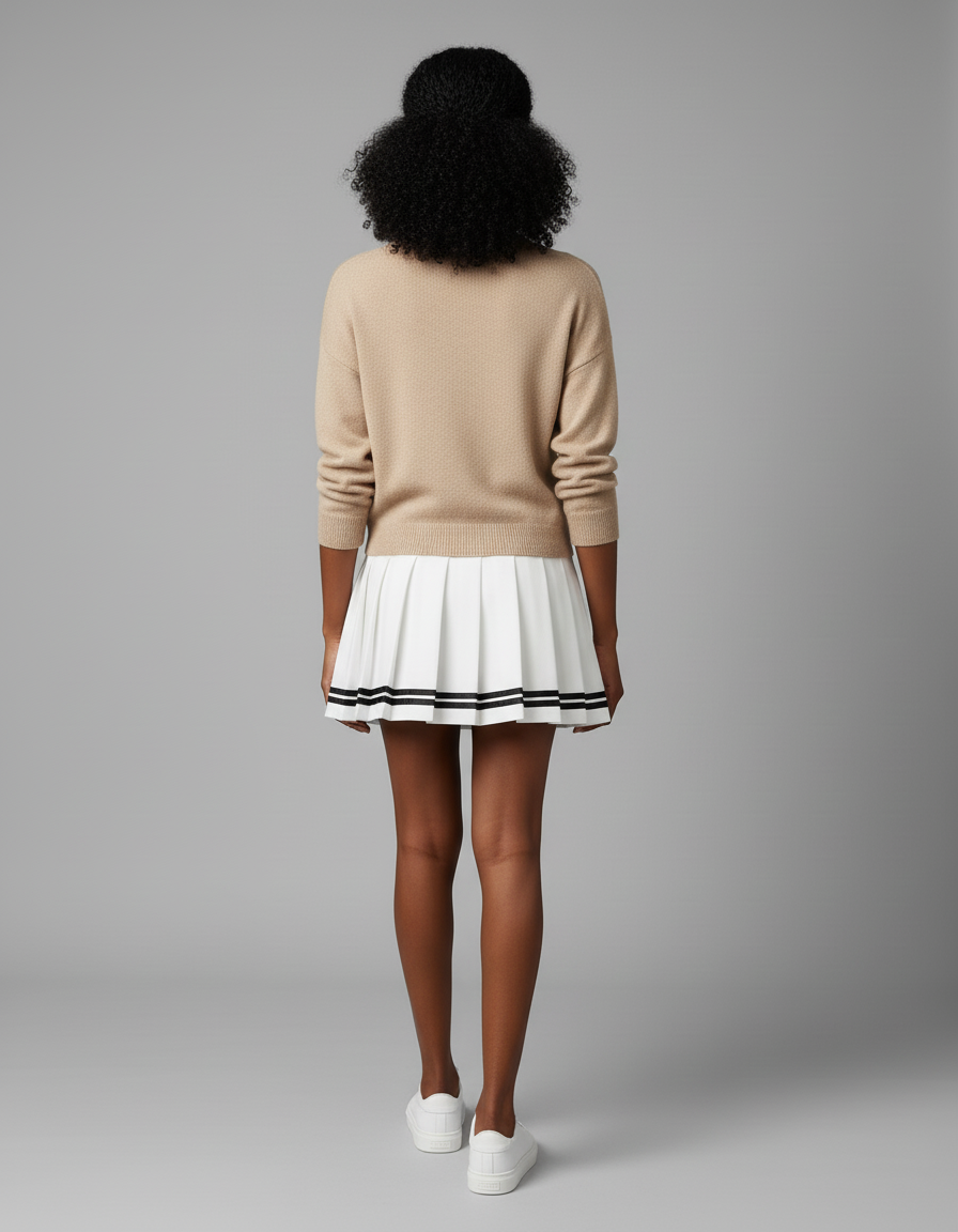 Jupe Patineuse Rayée