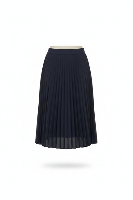 Jupe Patineuse Plissée Marine Élégante