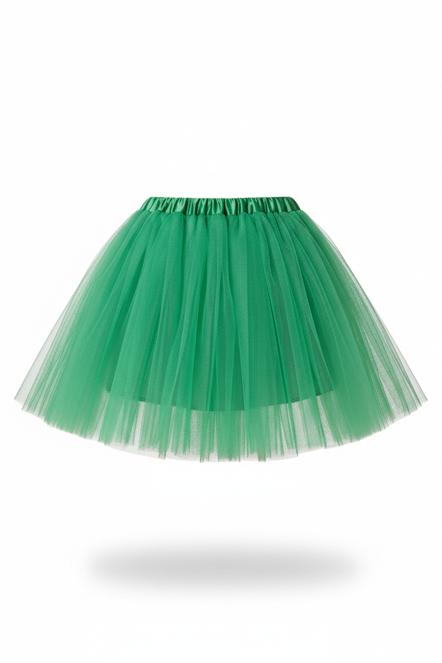 Jupe Patineuse Verte Tulle Chic