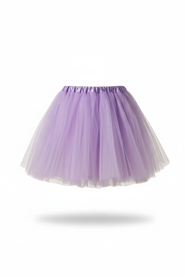 Jupe Patineuse Lilas Tulle Vaporeuse