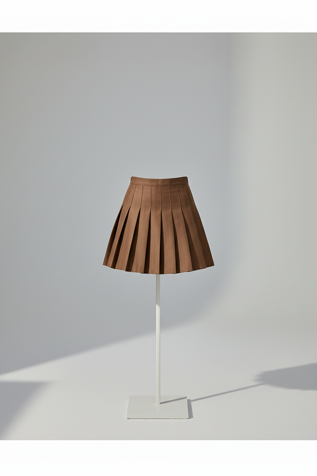 Jupe Patineuse Marron