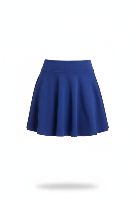 Jupe Patineuse Bleu Electrique