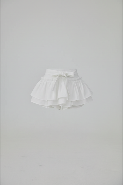 Jupe Patineuse Blanche Volumineuse Chic