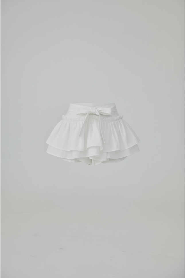 Jupe Patineuse Blanche Volumineuse Chic