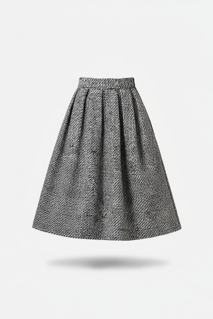 Jupe Patineuse En Laine