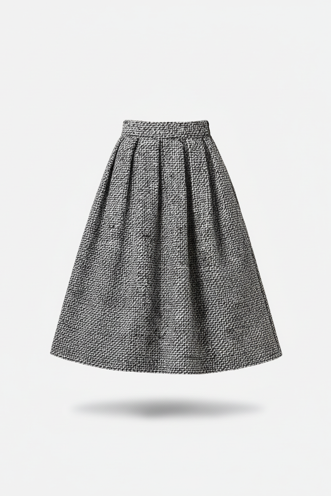 Jupe Patineuse En Laine